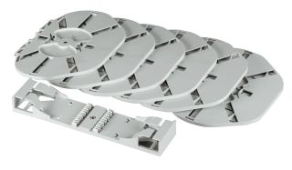 Accessoires cassettes d'&eacute;pissure ANT 4 cassettes, (4x12) 6 mm de hauteur