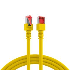 Cordon de raccordement RJ45 Cat.6 S/FTP LSZH jaune 50 m