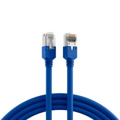 C&acirc;ble de brassage RJ45 Cat.5e F/UTP LSZH Draka UC300 TM11 bleu 1,5 m