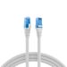 Miniature Cordon de raccordement RJ45 Cat.6A U/UTP LSZH Premium 500 MHz blanc 10 m n°0