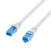 Miniature Cordon de raccordement RJ45 Cat.6A U/UTP LSZH Premium 500 MHz blanc 10 m n°2
