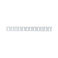 Panneau avant 12 x SC Duplex/LC Quad vertical, gris