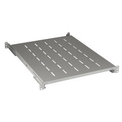 Etag&egrave;re fixe 19", 1U, MD 750..850 mm, 120 kg, CD 1000, RAL7035