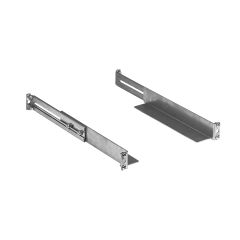 Rails coulissants, t&eacute;lescopiques, pour profondeur 600, jeu de 2 pi&egrave;ces L/R