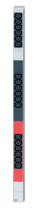 Bloc multiprise vertical 18 x C13, triphasé, fiche CEE 16 A rouge