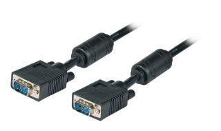 Câble de connexion SVGA/HDTV, 2x HD-DSub 15, MM, 30,0 m, noir