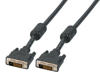 C&acirc;ble moniteur DVI Dual Link, DVI-Digital 24+1, AWG28, 5 m