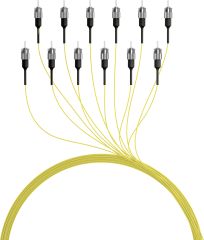 Pigtail en fibre ST OS2 G652D Jaune 2 m - 1 pi&egrave;ce